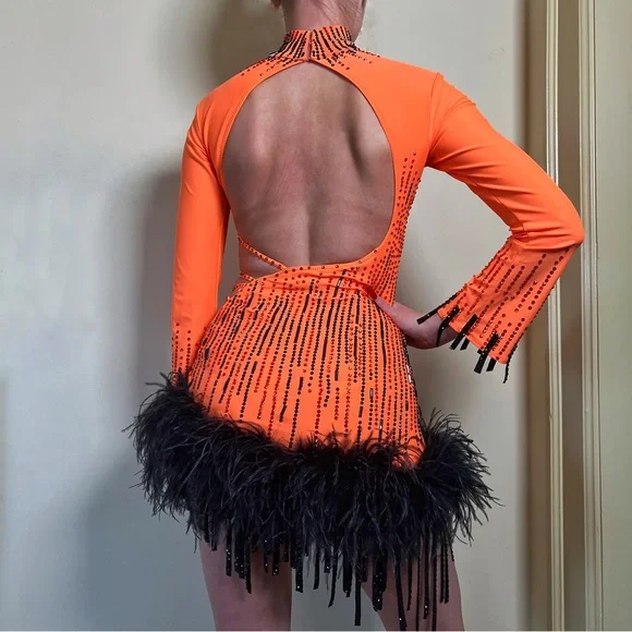 Ballroom Latin Dress Samba, Salsa, Rumba Latin RHYTHM